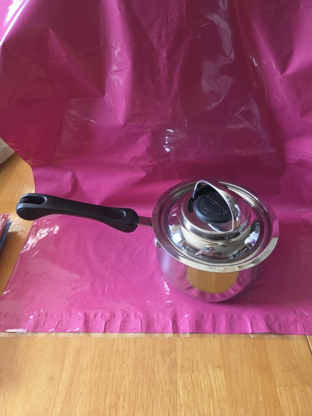 Vintage Farberware 18/10 Stainless Steel 1qt Saucepan With Lid